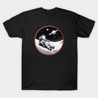 Martian Slip 'n Slide Fail - Astronaut Adventure T-Shirt